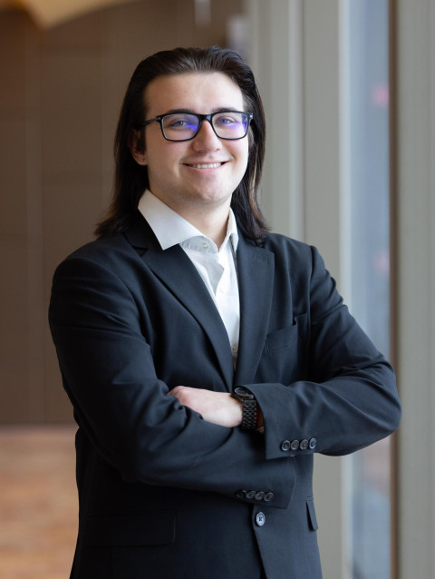 Fourth-year Logan HansslerPhoto by Anne Ryan