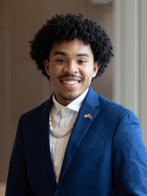 Fourth-year Elijah JenkinsPhoto by Anne Ryan