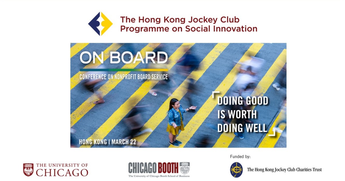 On Board Hong Kong 2024 Hong Kong The University of Chicago