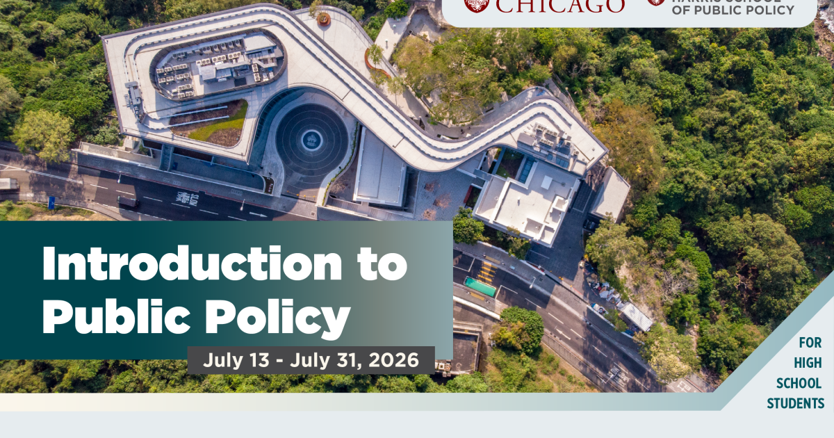 Introduction to Public Policy | Hong Kong | The University of Chicago